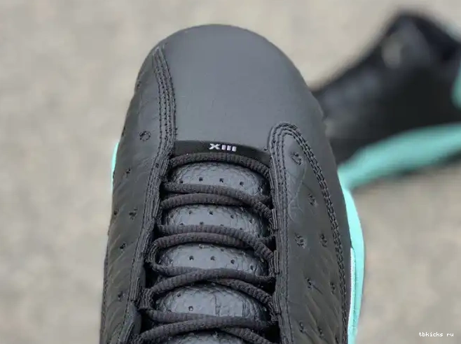 Cheap TB Retro Air 13 Jordan Island Black 414571-030 Green 0423